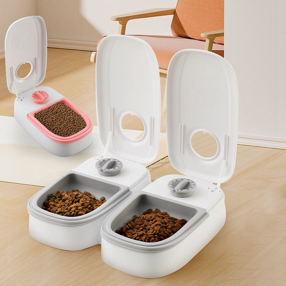  Smart Automatic Food Dispenser For Pets With A Timer - Friends & Co.